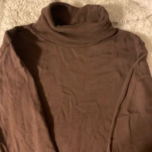 Small Brown Turtle Neck
